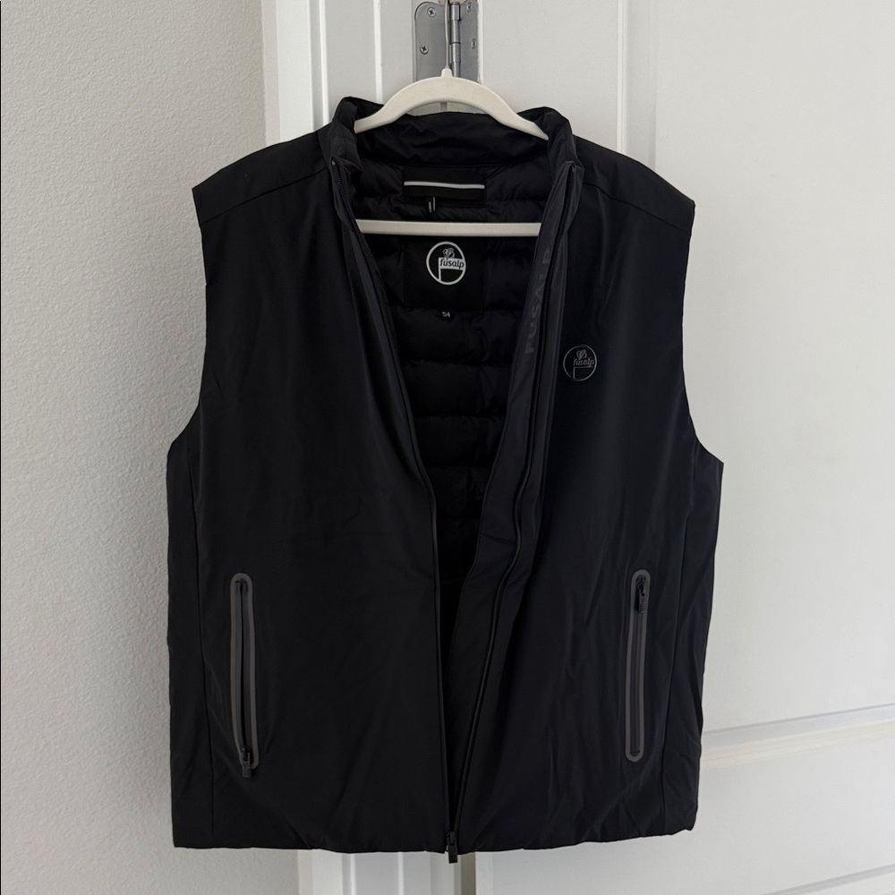 Fusalp Men's Black Quilted Vest